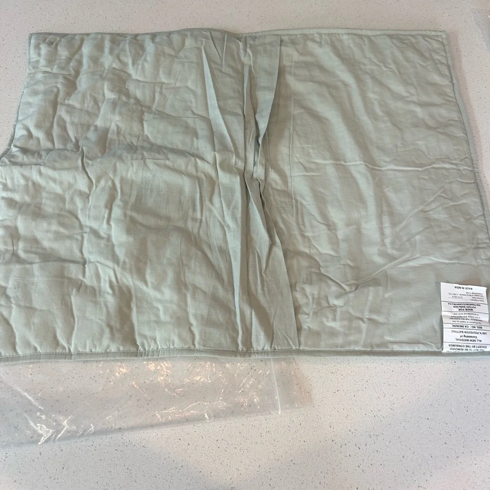 Pottery Barn Monique Lhuillier Marguerite Quilted Shams Set Standard Size NEW
